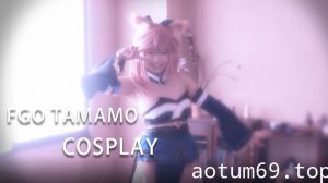 FGO TAMAMO COSPLAY 看看多么淫荡的女子主动求我填满她的肉穴